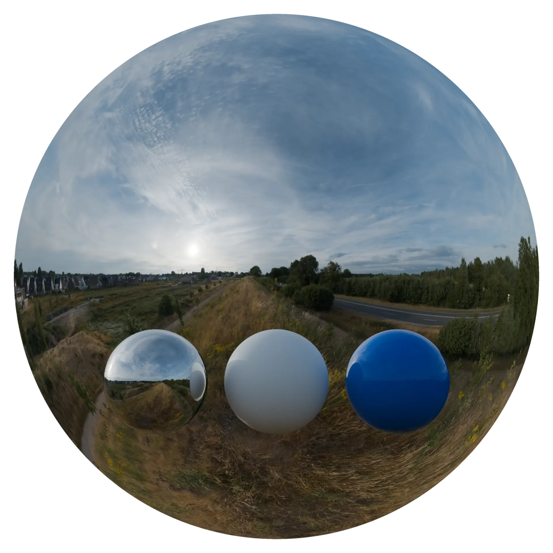 Evening Sky HDRI 010 A