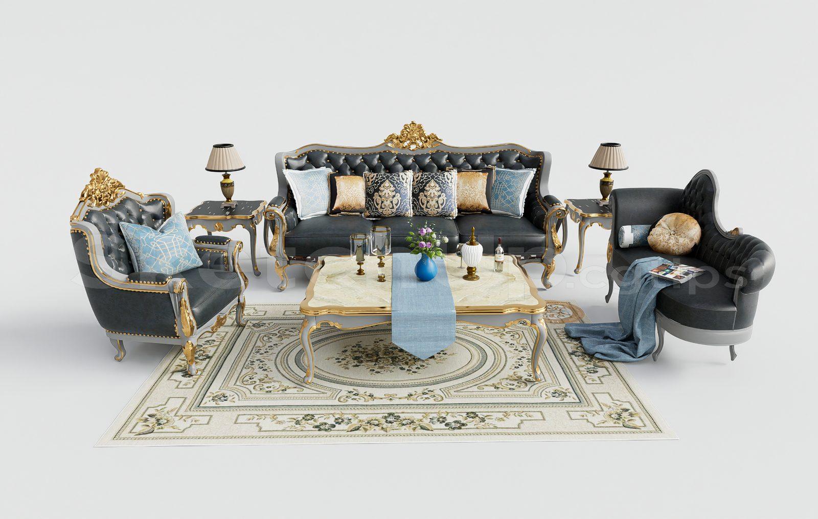 Neoclassical Sofa