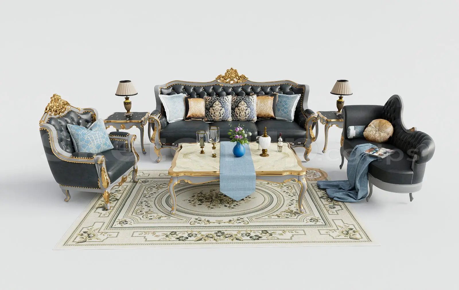 Neoclassical Sofa