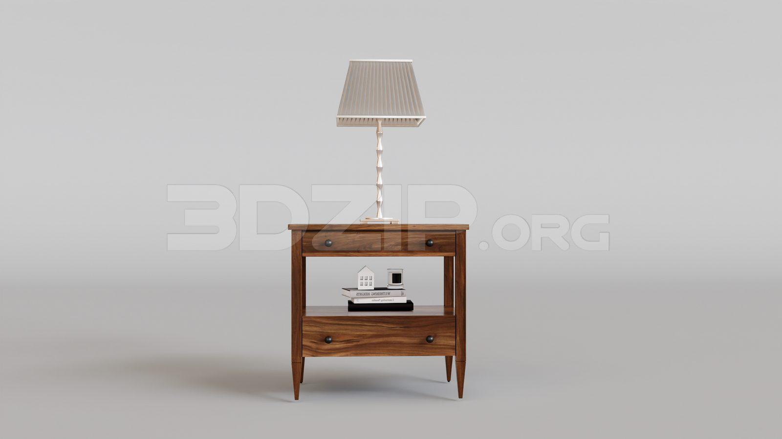 Bedside Table — preview 1 (3dzip)