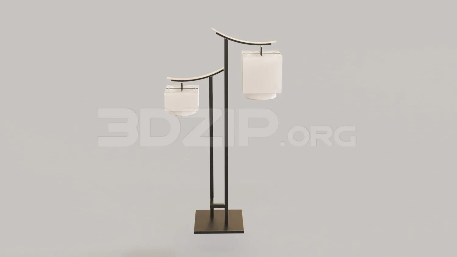 Floor Lamp — preview 1 (3dzip, CC0)