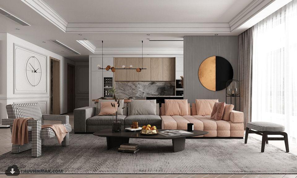Interior Livingroom Scene