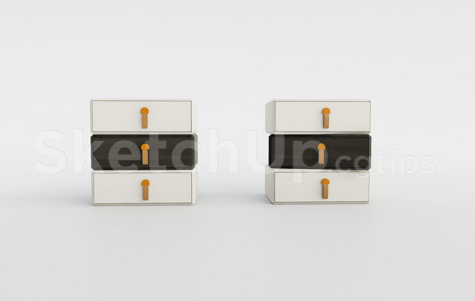 Bed Side Table — preview 1 (cgtips)
