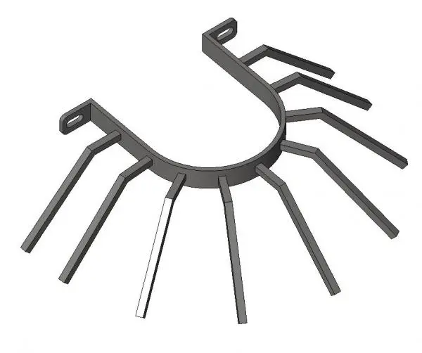 Anti climb bracket