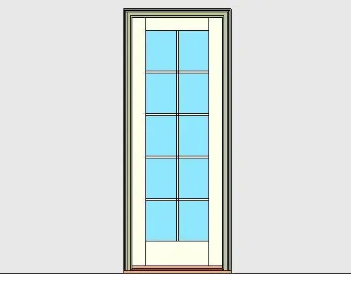 Kolbe Ultra Series Inswing Patio Door 1-Wide Oak Sill Units