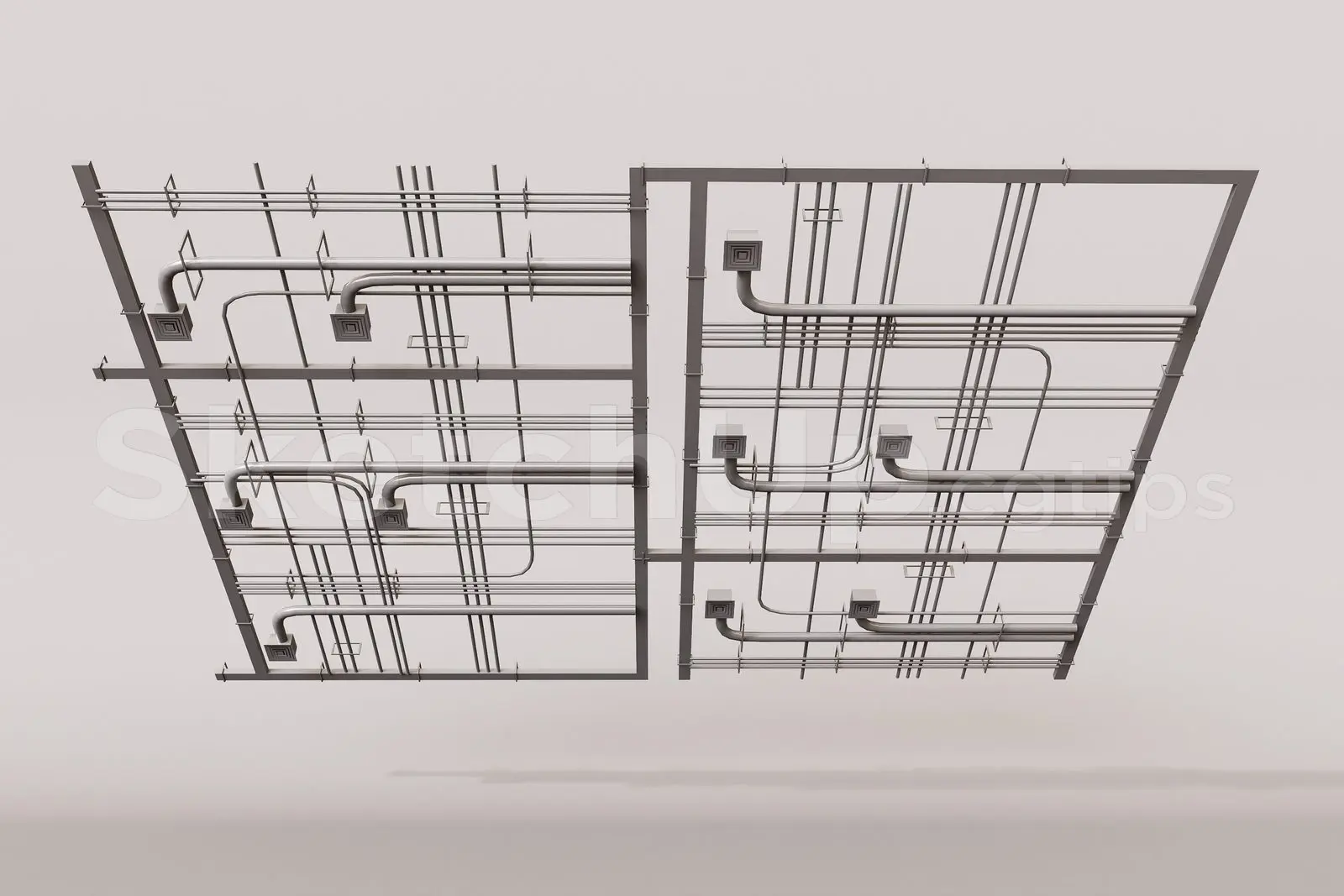 Technical Ceiling (Trần kỹ thuật) — preview 1 (cgtips, CC0)