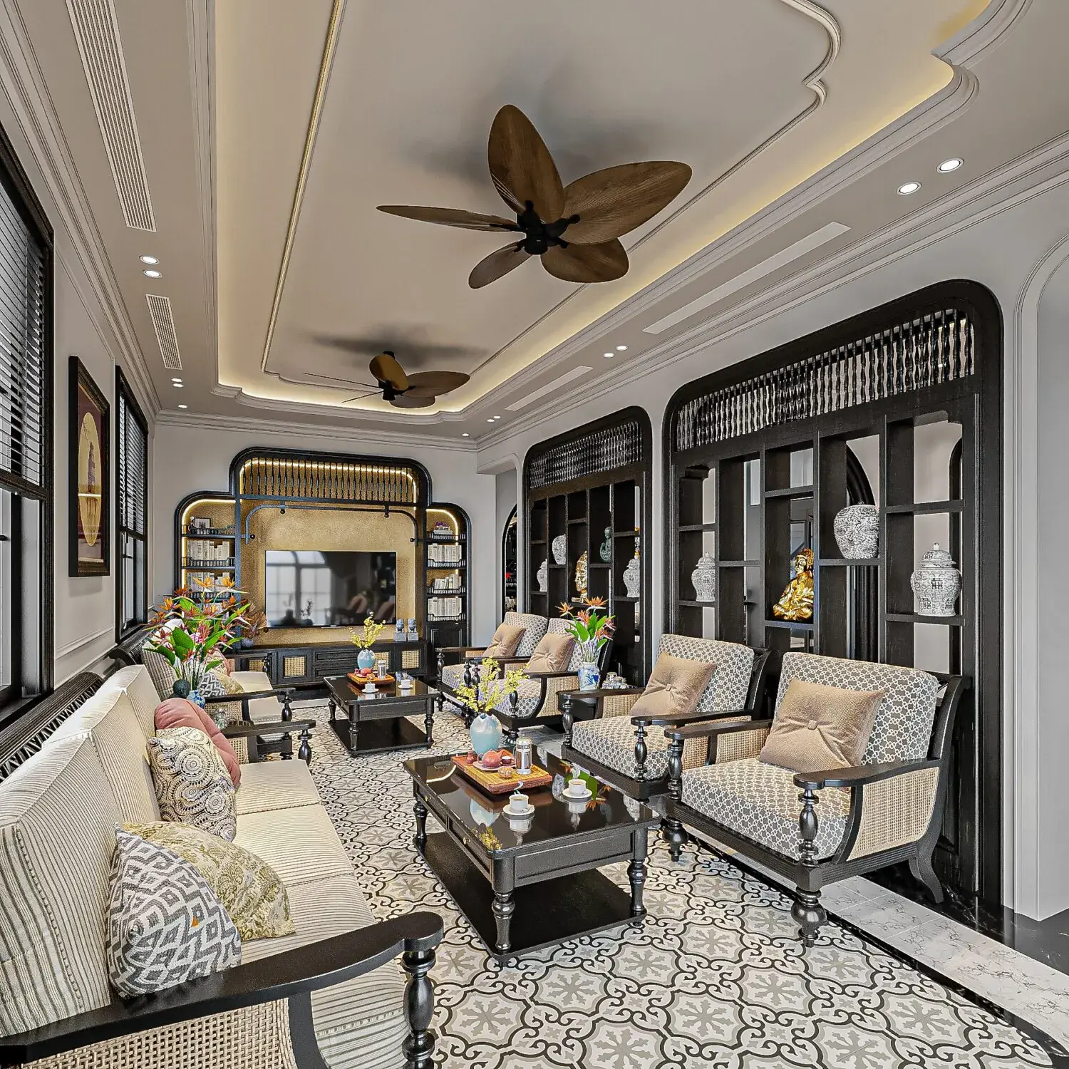 Indochine Villa Interior