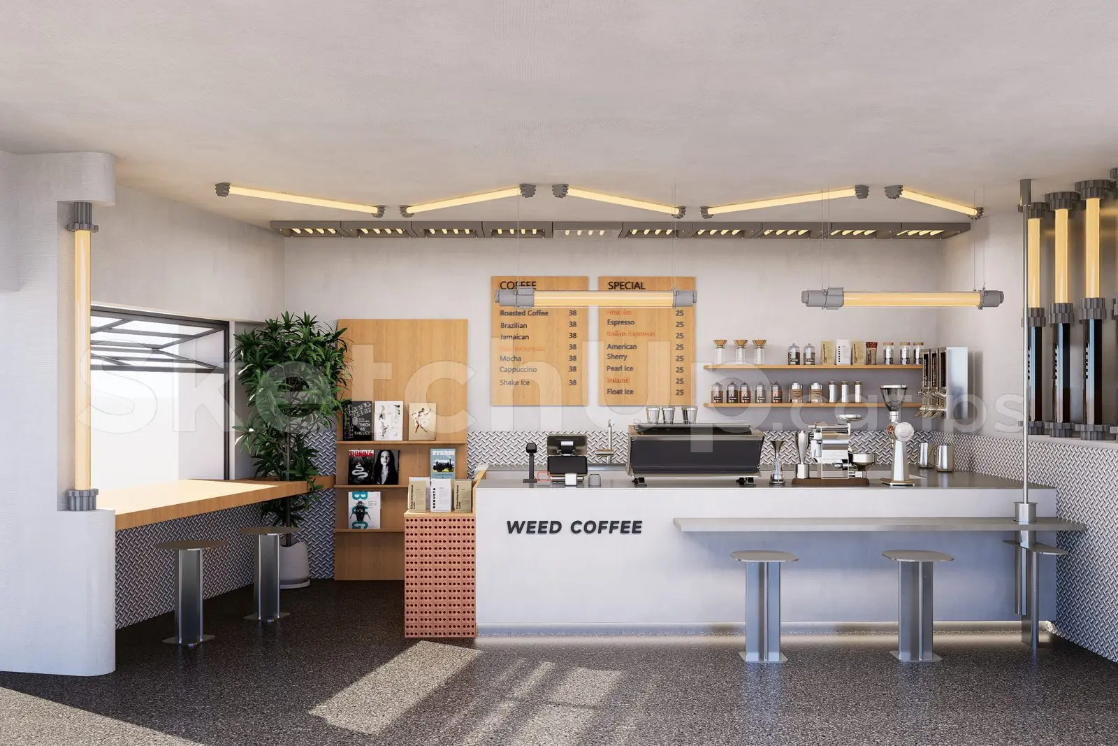 Coffee Room Interior