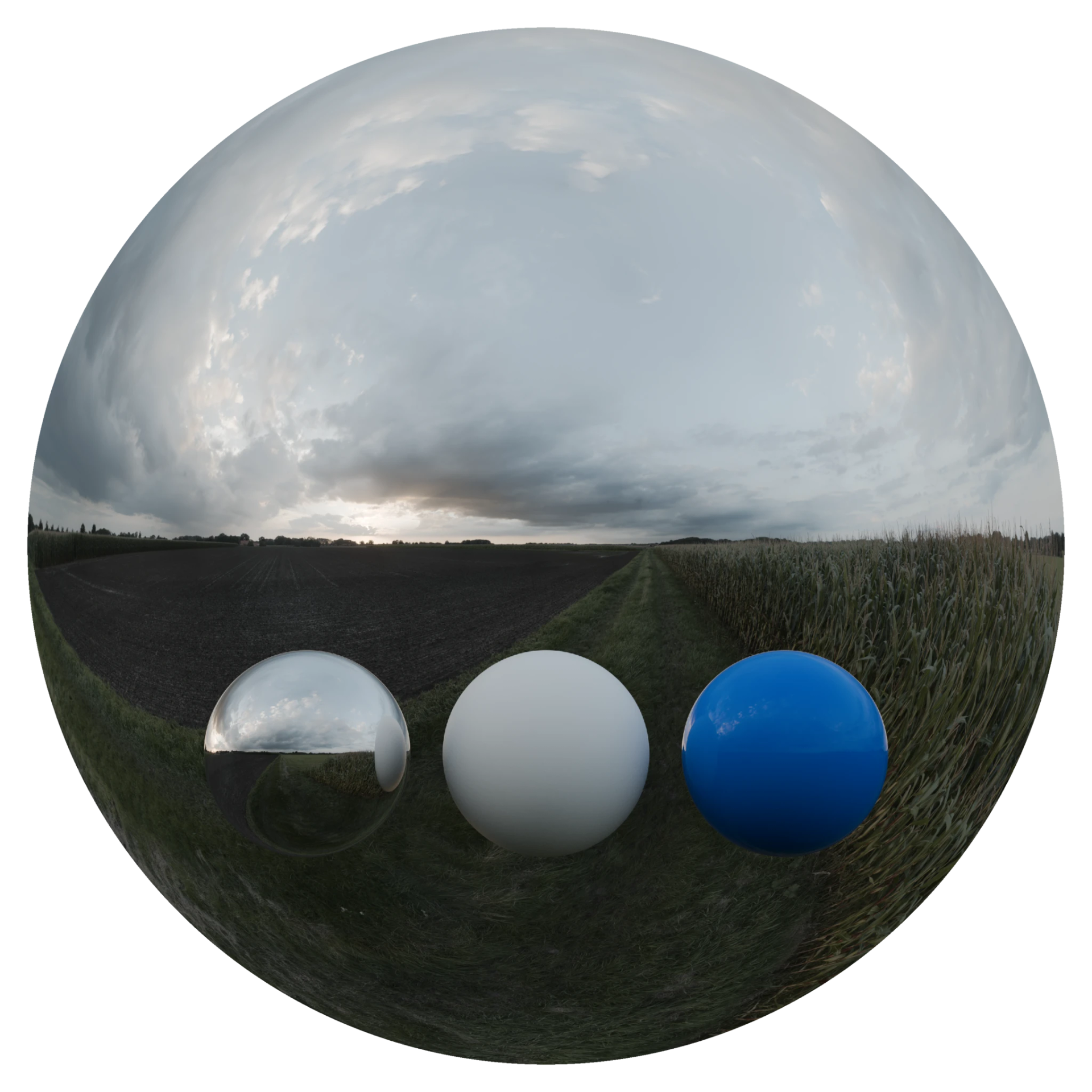 Evening Sky HDRI 023 A