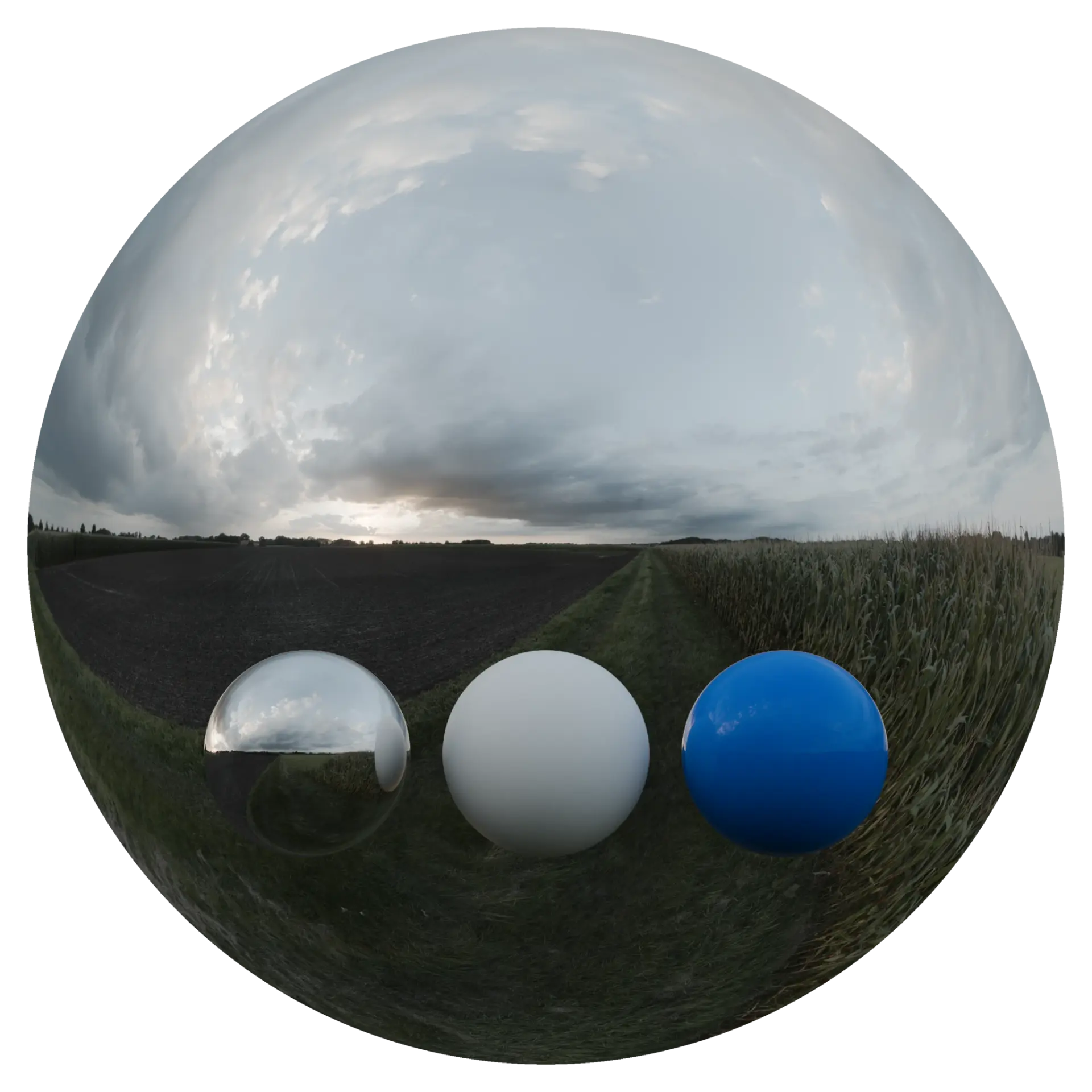 Evening Sky HDRI 023 A