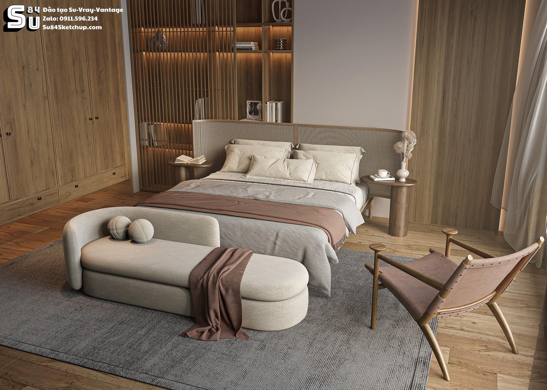 Modern Luxury Bedroom Interior