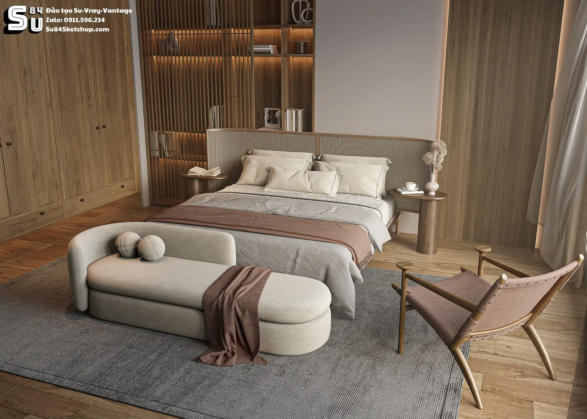 Modern Luxury Bedroom Interior
