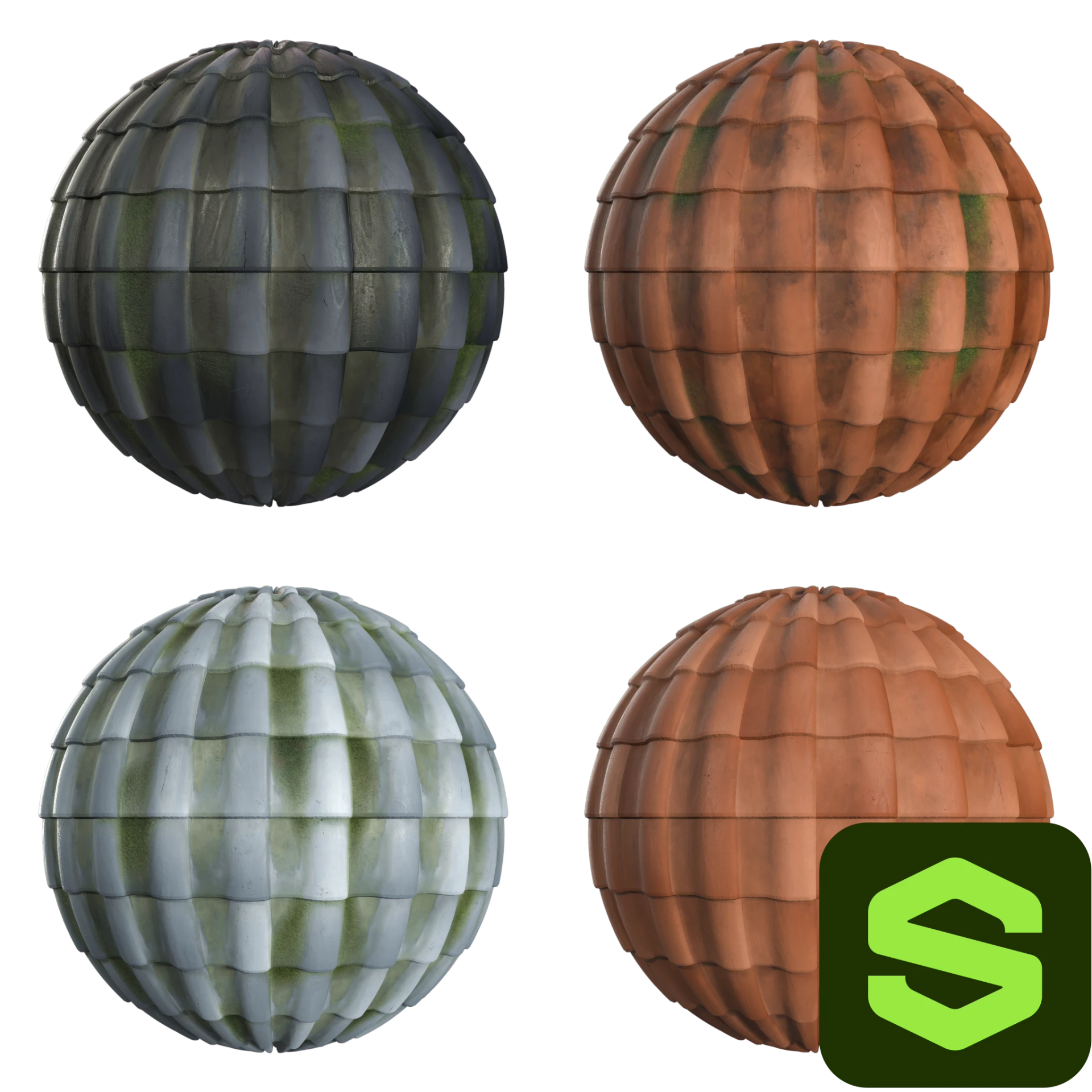 Roofing Tiles Substance 002