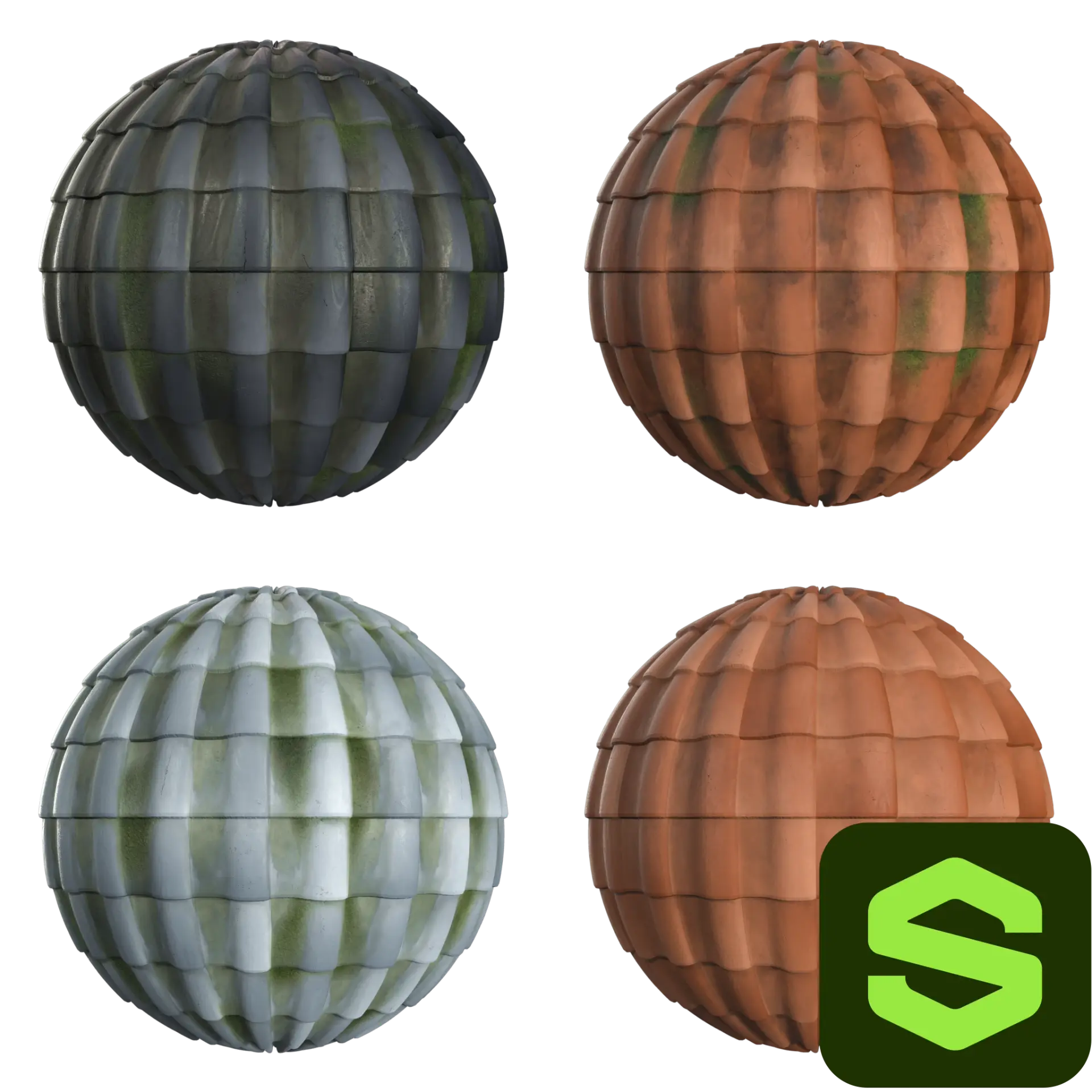 Roofing Tiles Substance 002