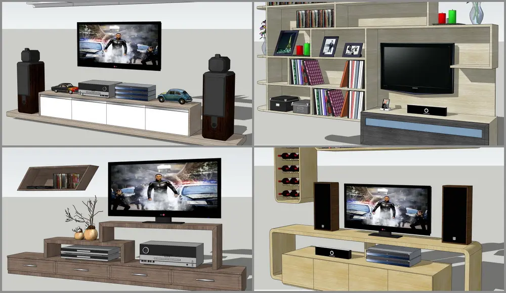 Tivi Cabinet — preview 1 (cgtips)