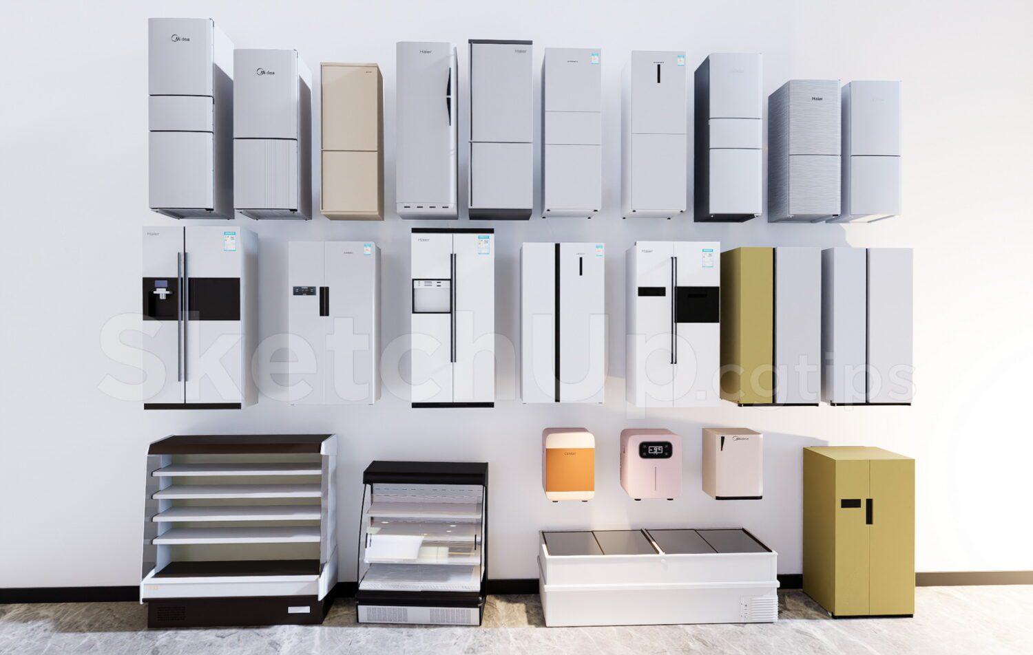 Supermarket Fridge Showcase