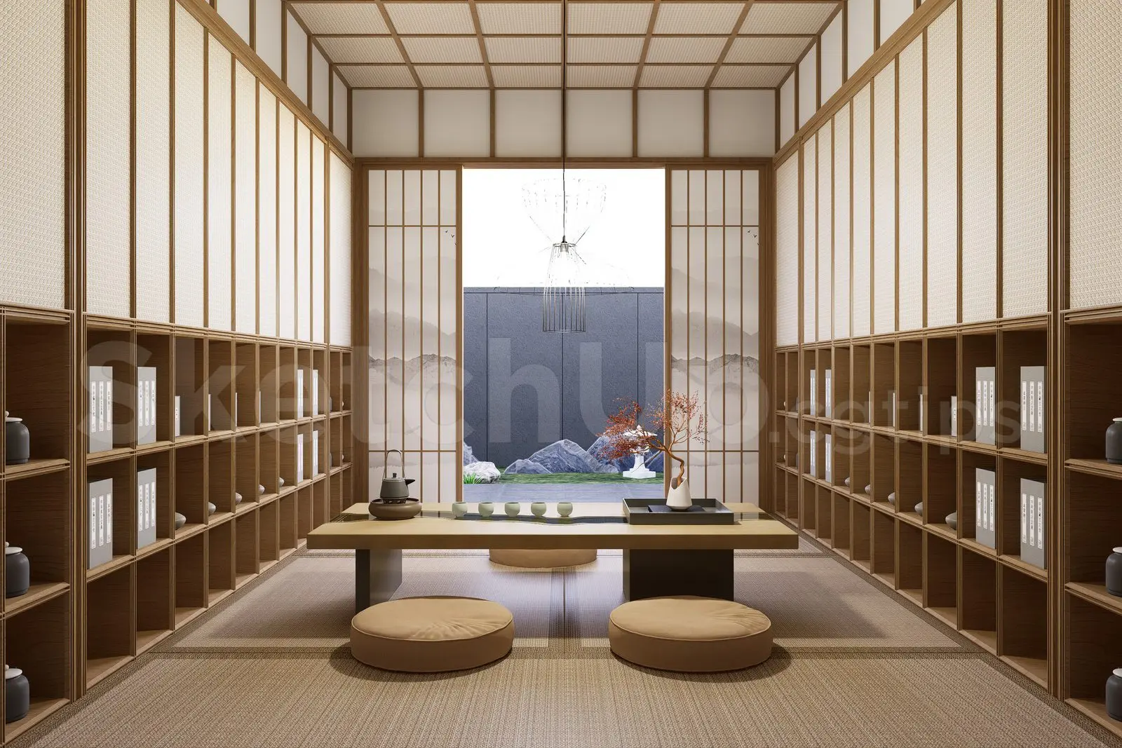 Tea Room Interior