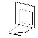 Toilet Stall Accessible 2D — preview 1, by hjacobs (RevitCity, CC0)