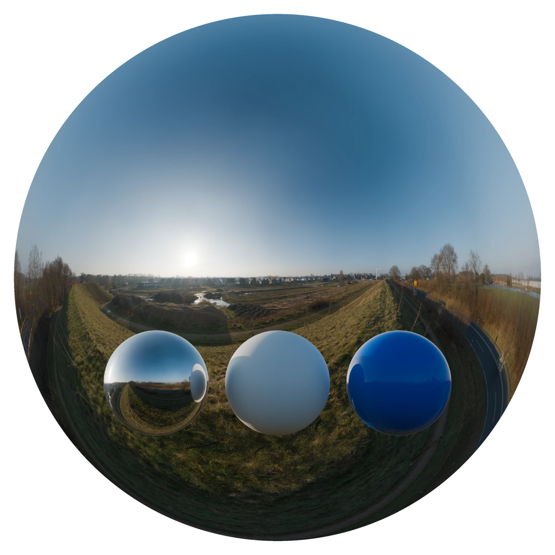 Evening Sky HDRI 003 A