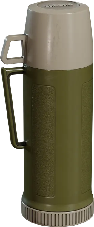 Plastic Thermos — preview 1, by PierreB3D (Poly Haven, CC0)