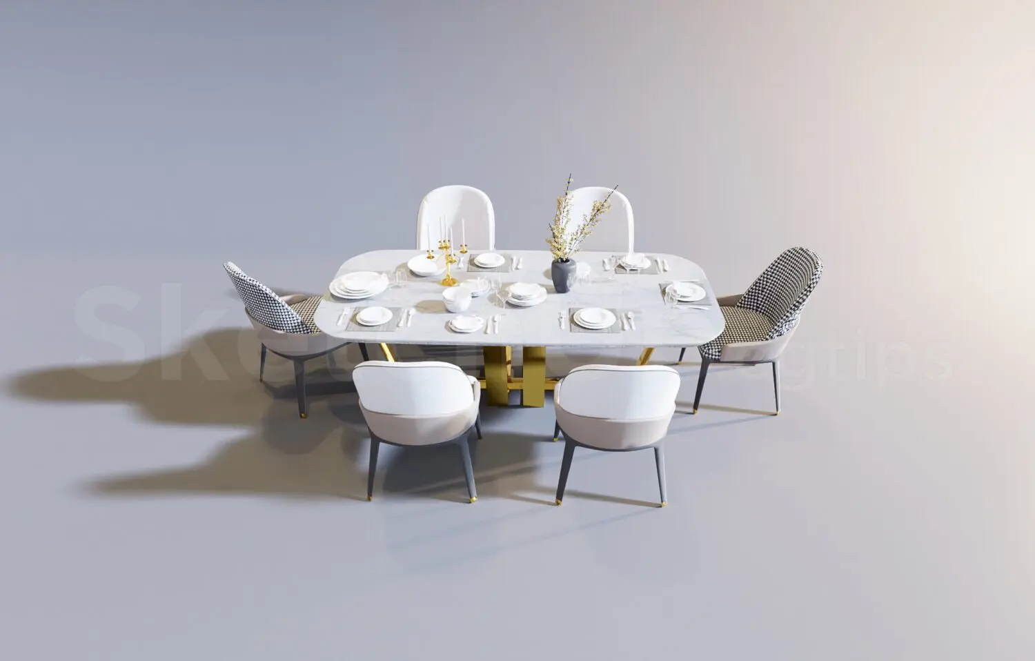 Dining Table — preview 1 (cgtips, CC0)