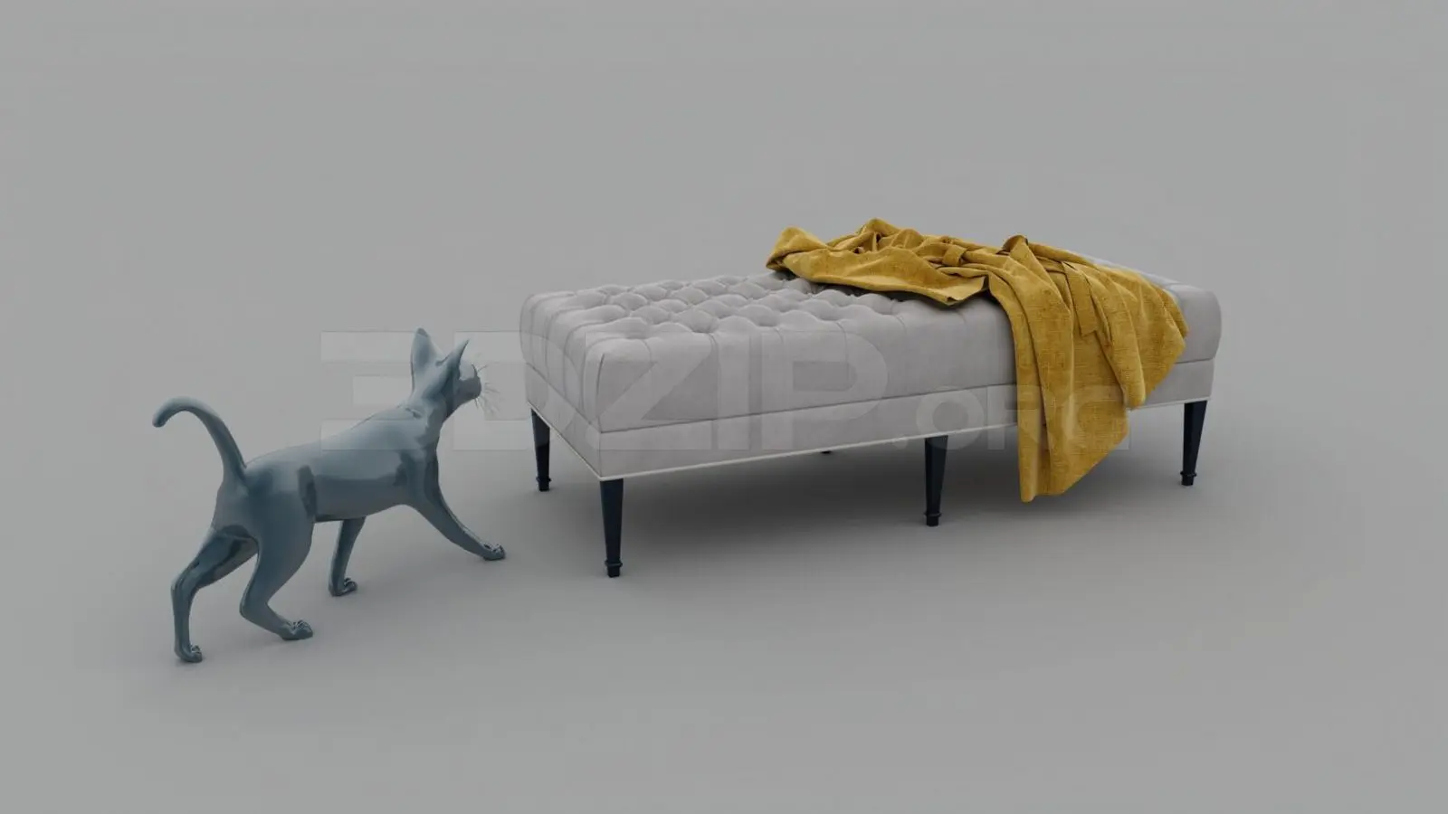 Chair — preview 1, by Huy Hieu Lee (3dzip, CC0)