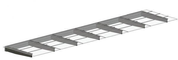 Canopy Parametric Even spacing Over Distance