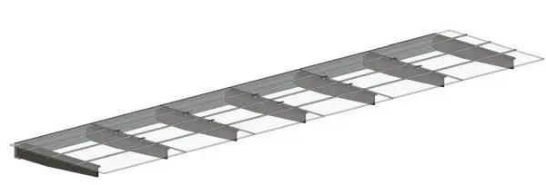 Canopy Parametric Even spacing Over Distance