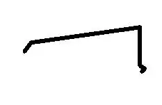Roof flashing - Monopitch Ridge