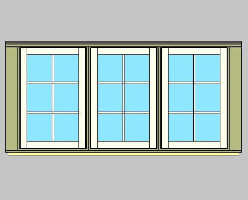 Kolbe Ultra Series Casement 5-Wide 90 Degree Bay Units