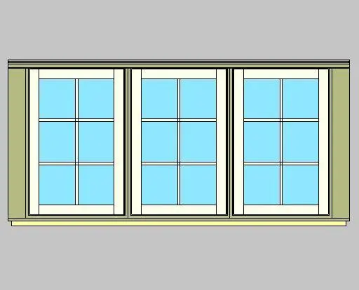 Kolbe Ultra Series Casement 5-Wide 90 Degree Bay Units