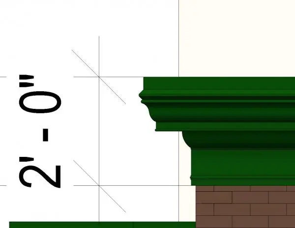 Cornice Profile Historic 2