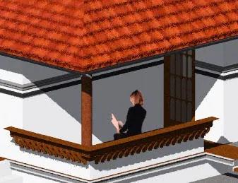 Wooden Backrest-As Baluster
