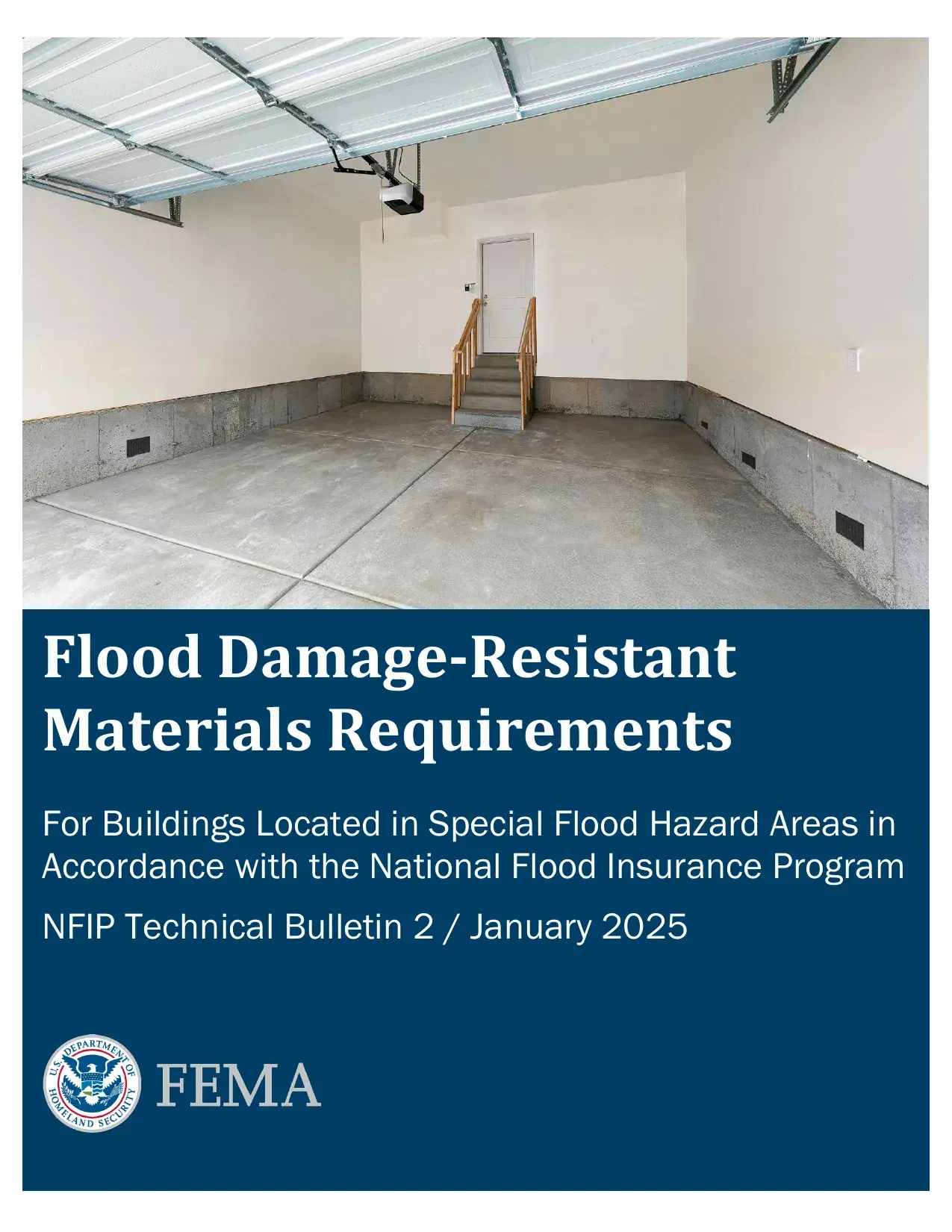 FEMA Technical Bulletin 2: Flood Damage-Resistant Materials Requirements
