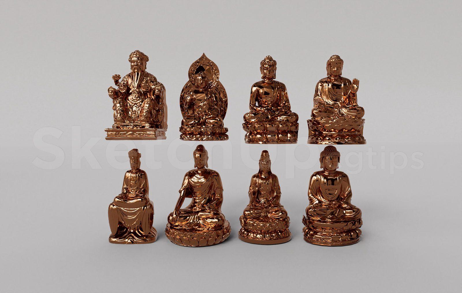 Buddha statues