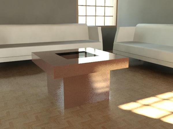 Parametric Coffe Table-Mesa De Cafe Parametrica