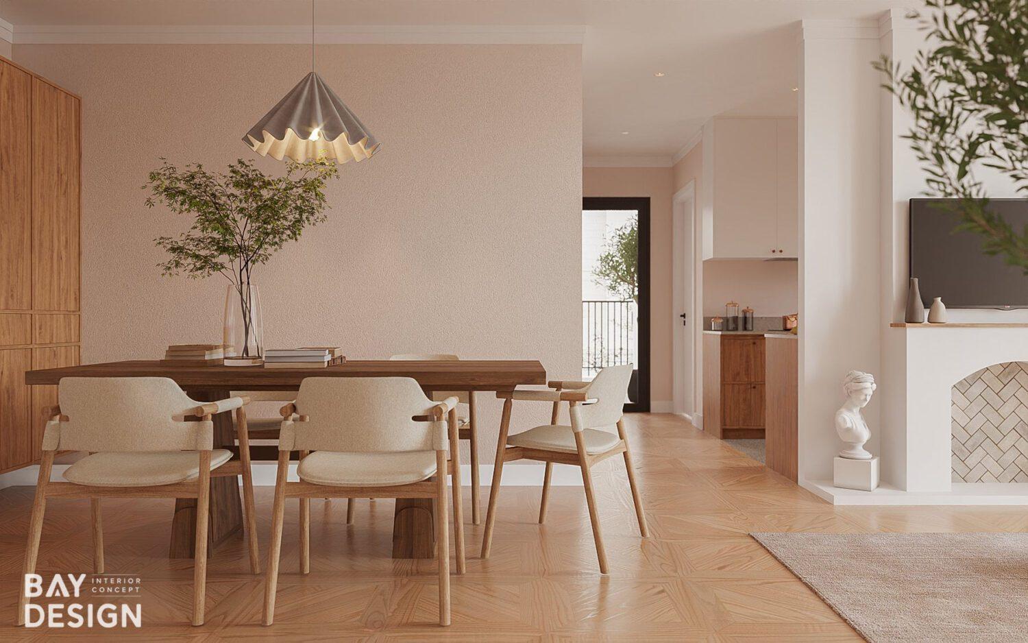 Dining Table And Chair — preview 1, by Huong Nguyen (3dzip)