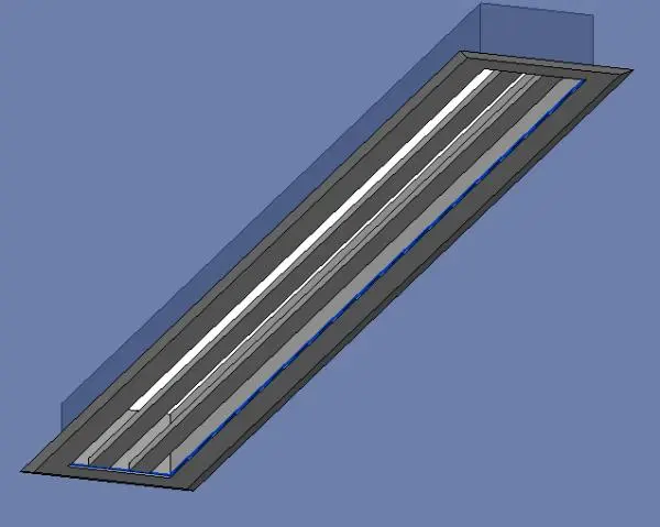Ceiling opening vent parametric