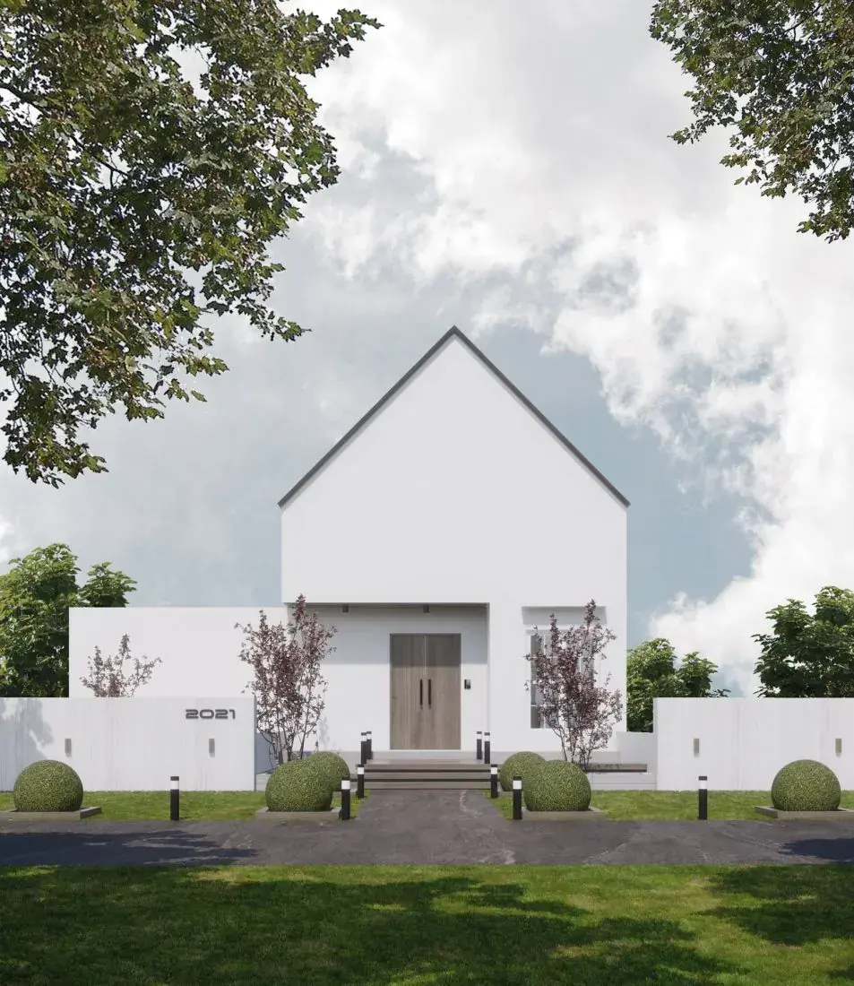 Exterior House Scene