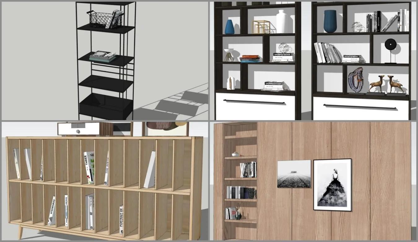 Combo Decorate Bookself