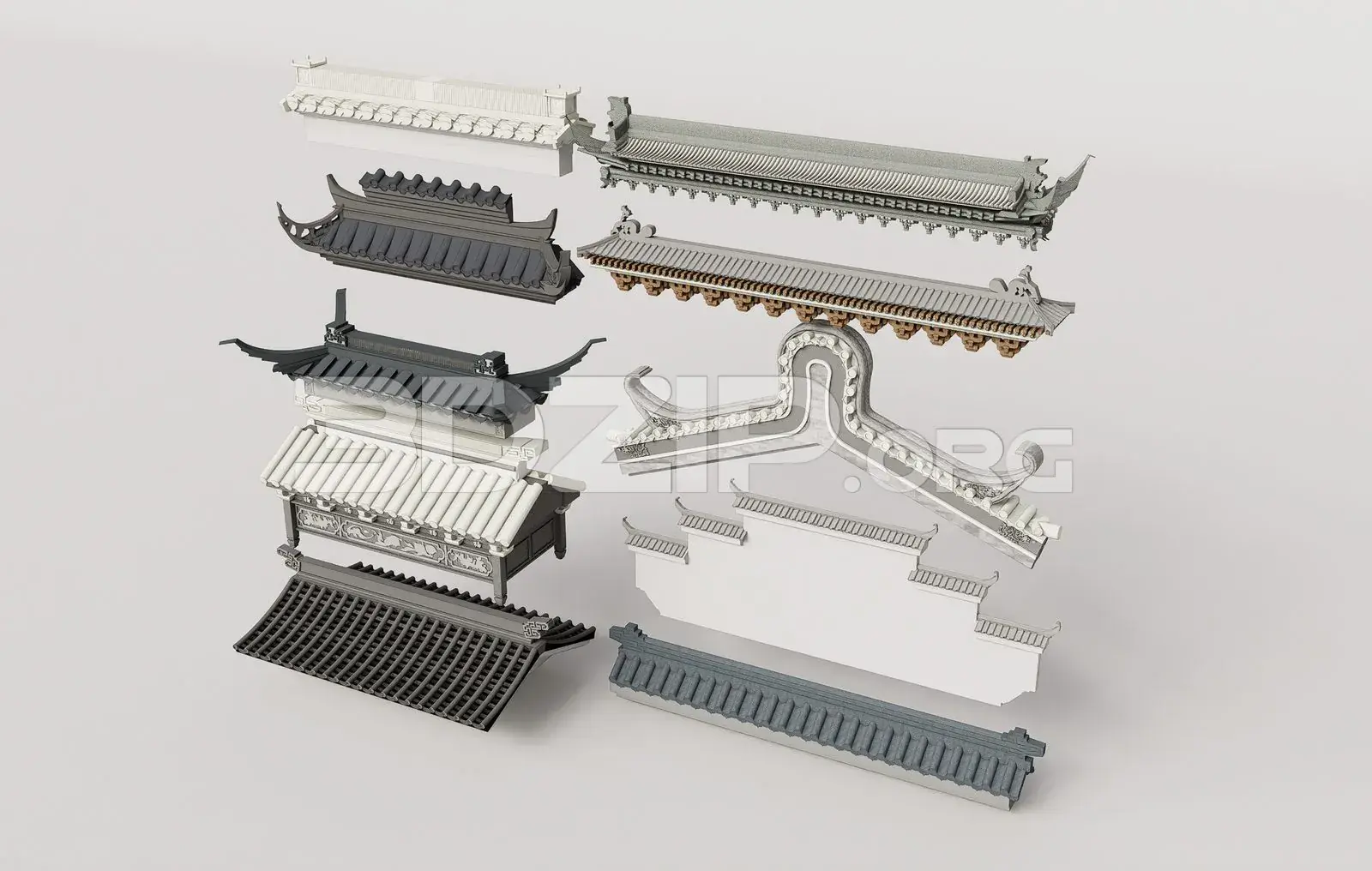 Traditional Asian Roof