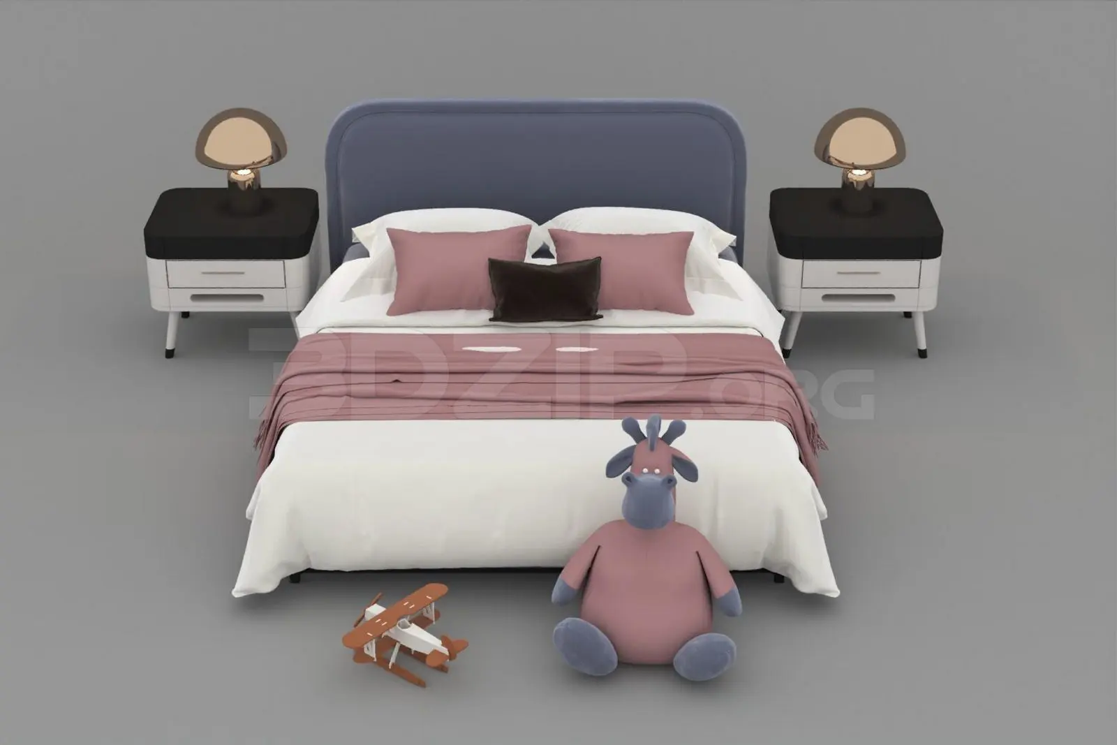 Child Bed — preview 1, by Se Arc (3dzip)