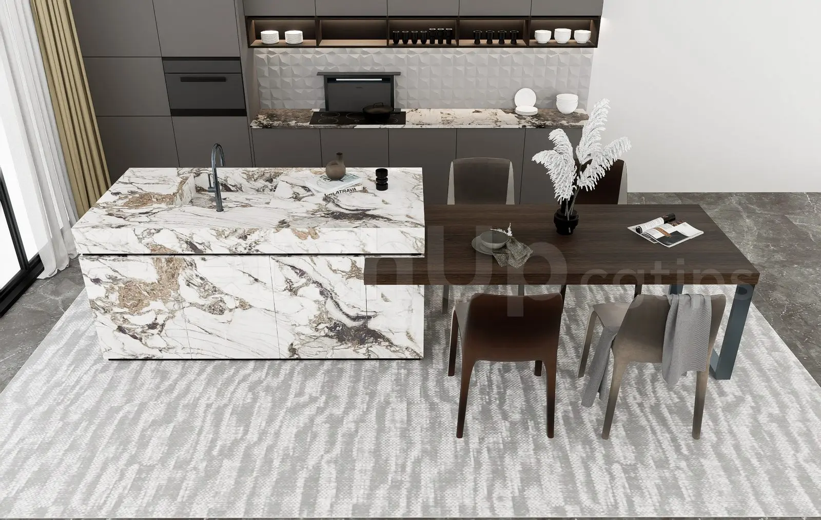 Kitchen Island — preview 1 (cgtips)