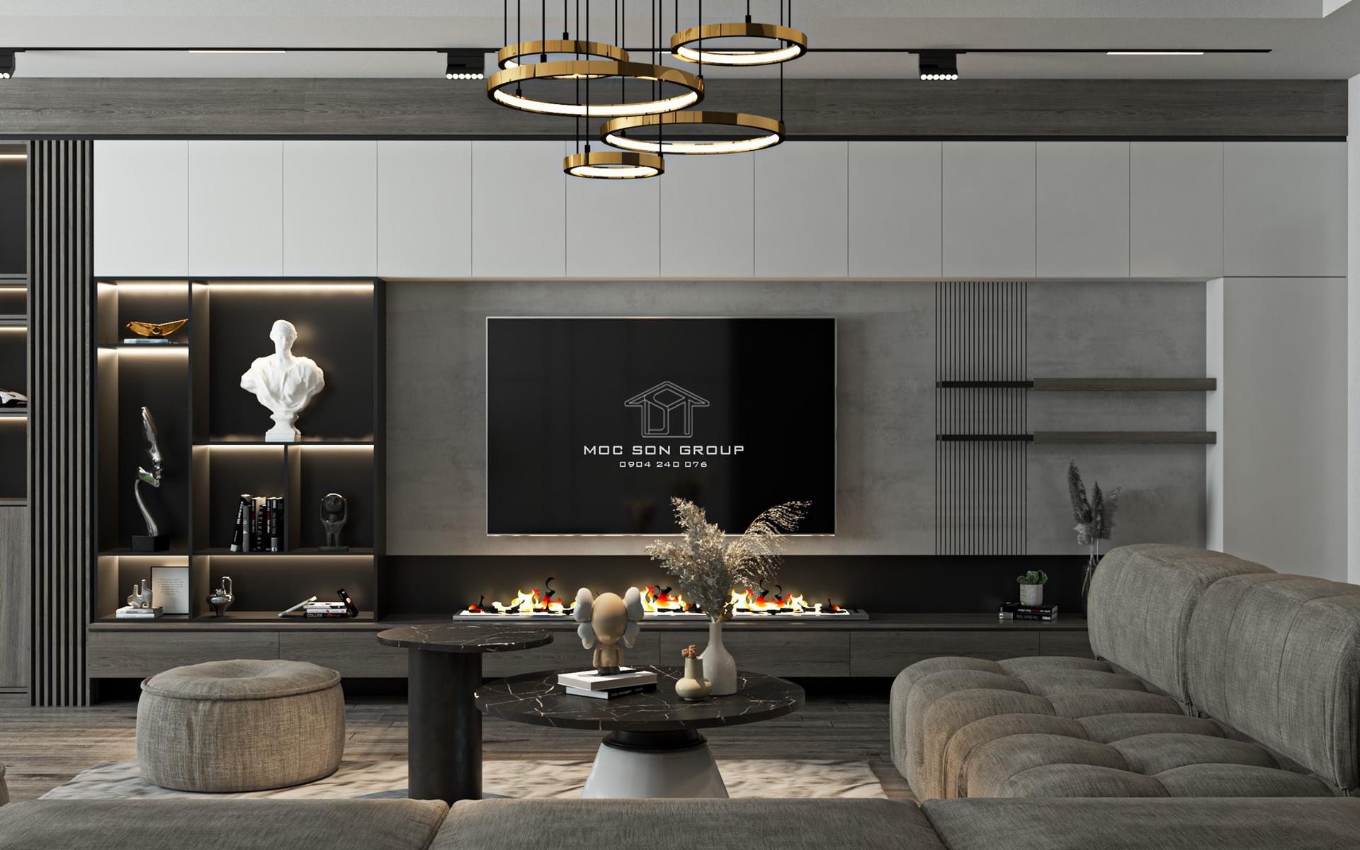 Interior Living room Scene