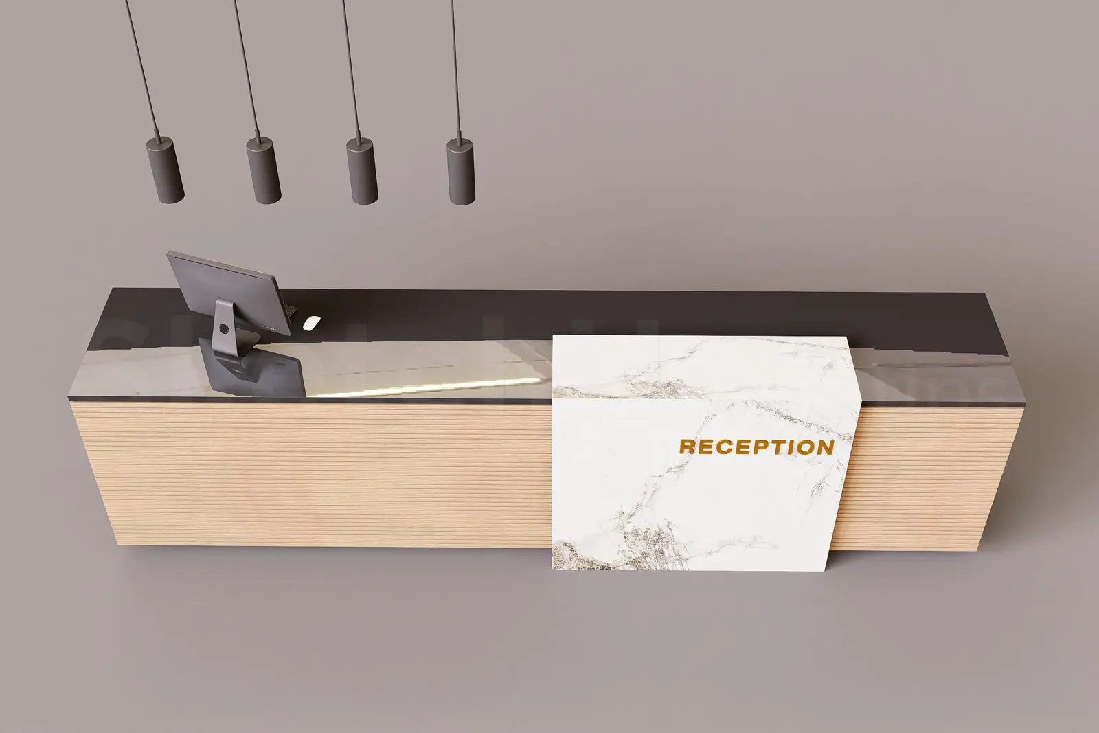 Reception Desk — preview 1 (cgtips, CC0)