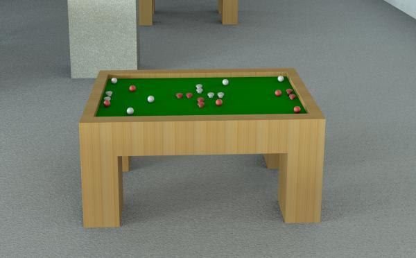 Bumper Pool Table