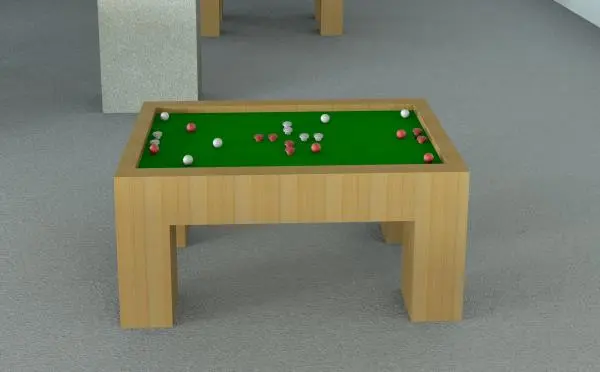 Bumper Pool Table