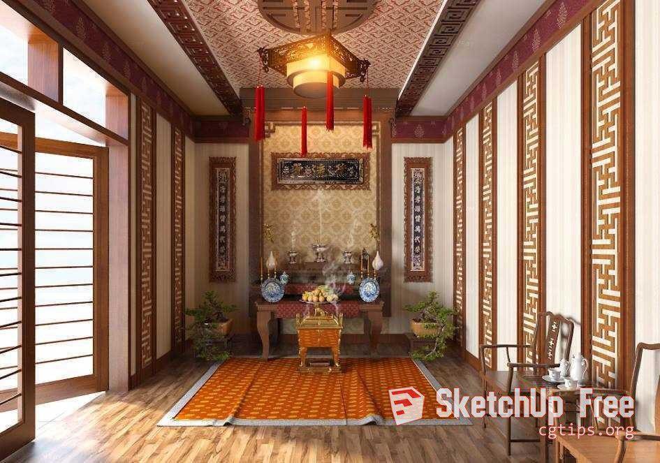 Interior Altarroom Scece