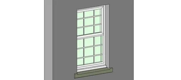Project Out Metal Window