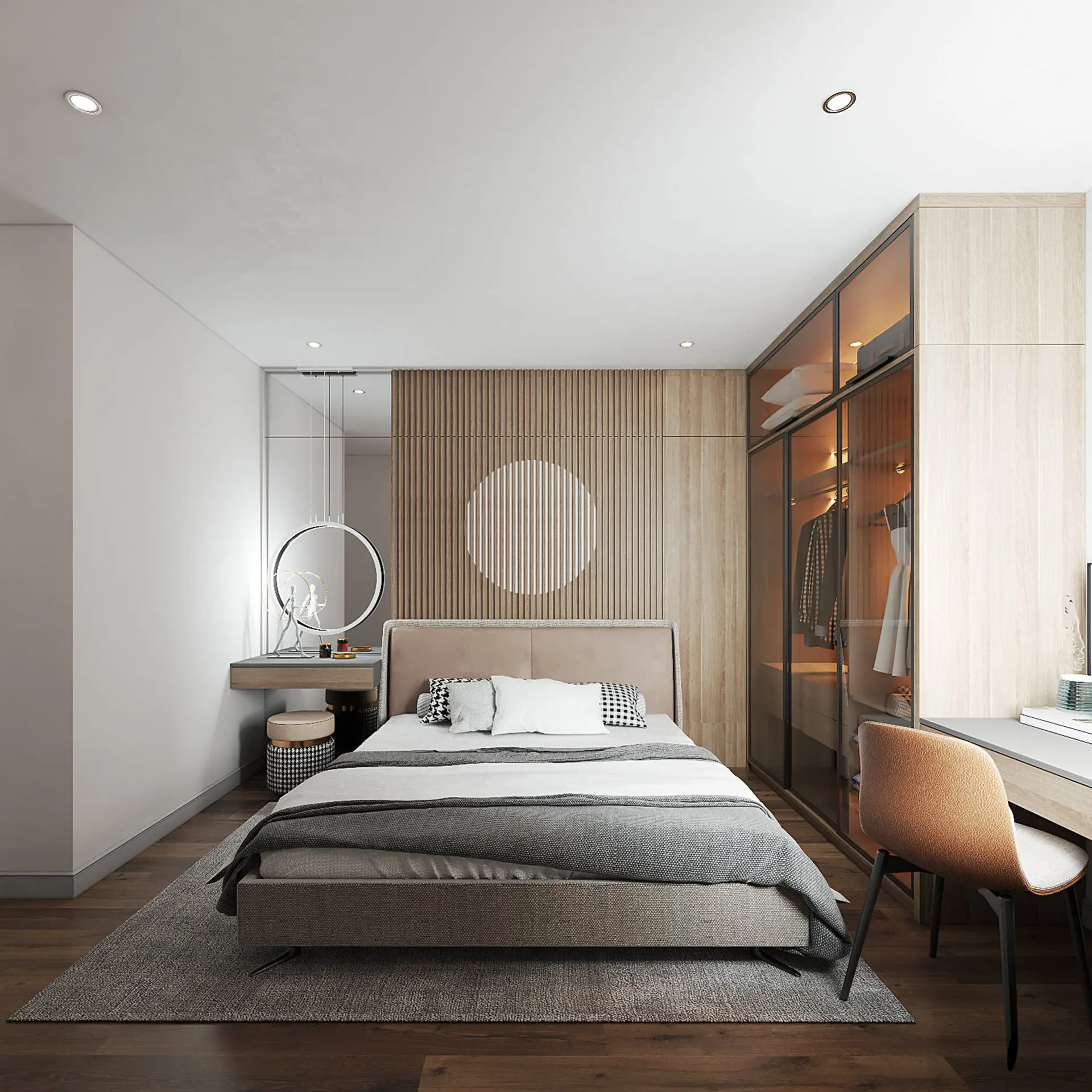 Interior Bedroom Scene